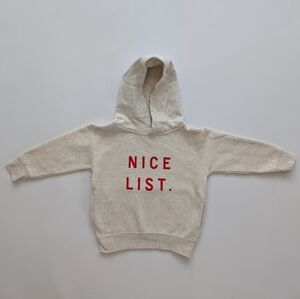 Rabbit Skins Nice List Christmas Hoodie
